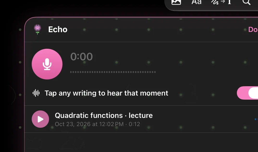 Echo.